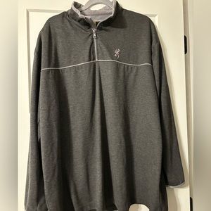 Browning Men’s Highline Shooting Shirt 1/4 Zip, long sleeve REACTAR G2 xL‎